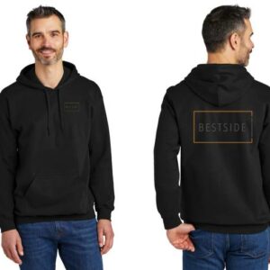 Man in a black sweatshirt